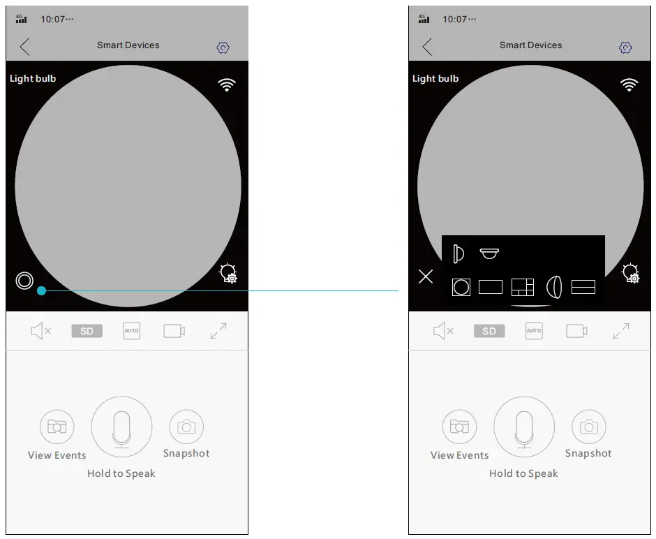 CRORZAR Light Bulb Camera 18