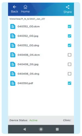 VOLK VISTA VIEW Handheld Retinal Camera - WIRELESS TRANSFER 8