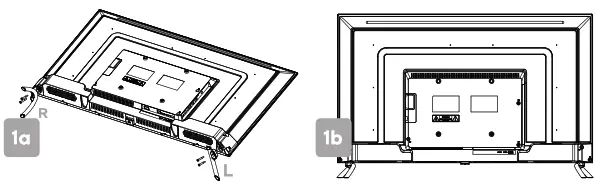 kogan 43” SMART HDR 4K LED TV - INSTALLATION