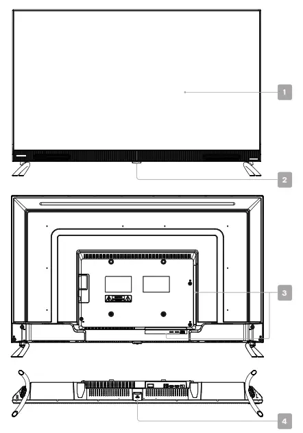 kogan 43” SMART HDR 4K LED TV - OVERVIEW