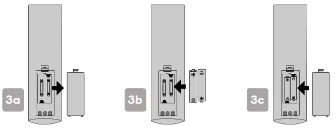 kogan 43” SMART HDR 4K LED TV - POWER BUTTON