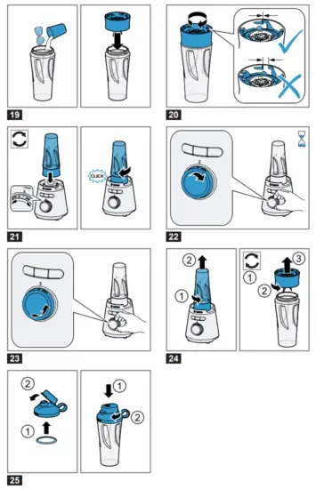 BOSCH MMB6384M VitaPower Serie 4 Stainless Steel Blender - fig 3