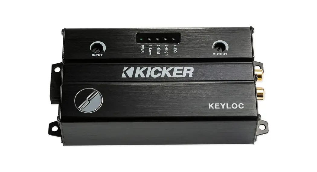 Kicker 47keyloc Keyloc Dsp-powered Line Output Converter Owner's Manual