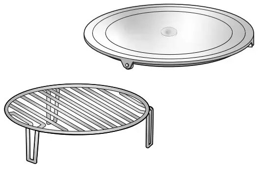 ELVITA CMI4208V Microwave Oven - Accessories