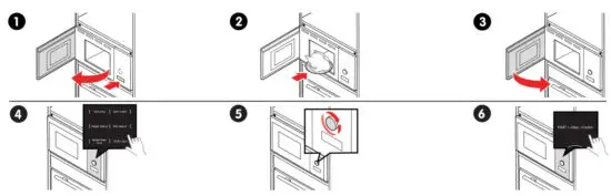 ELVITA CMI4208V Microwave Oven - microwave oven 1