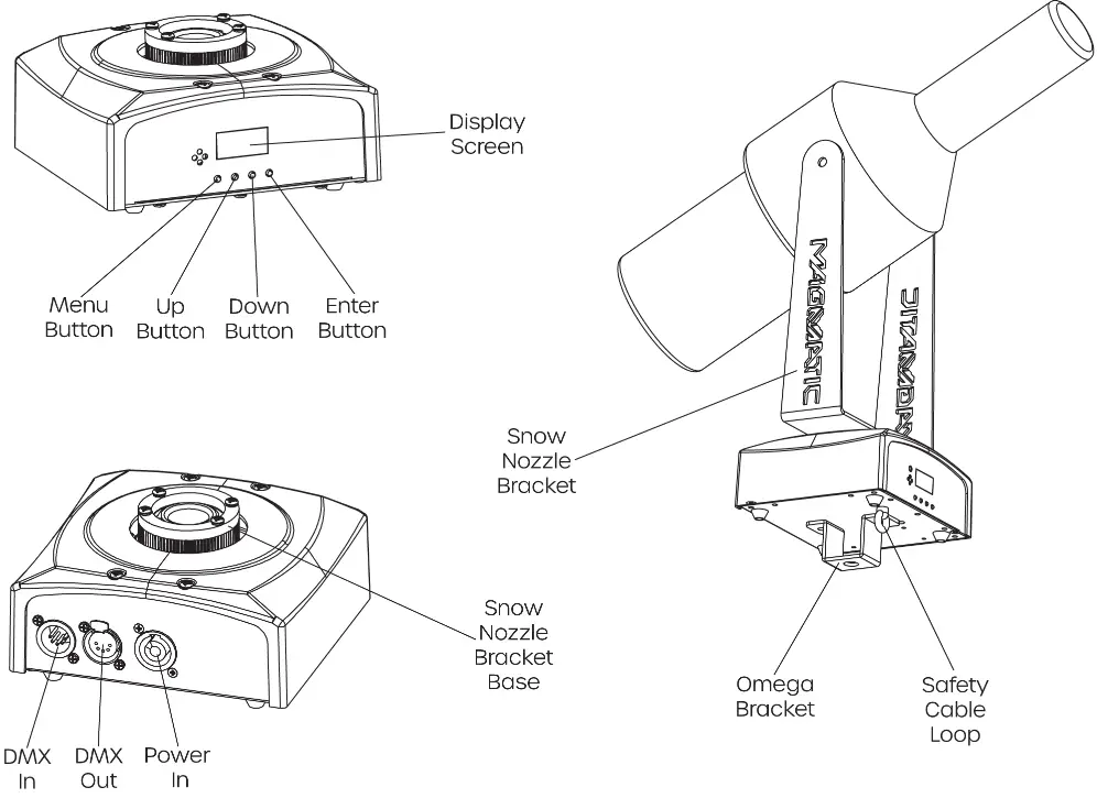 PM DMX1 Magmatic Optional Pan Motor Accessory - Fig