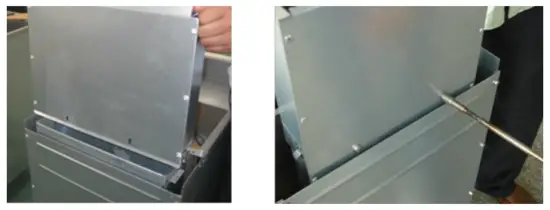 AVANTCO 177FF300N Natural Gas 40 Ib Satinless Steel Floor Fryer - Flue Installation1s