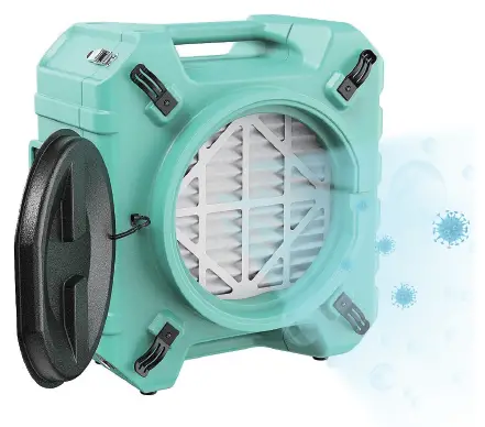 ALORAIR PureAiro HEPA Pro 770 Versatile and Negative Air Scrubber fig 3