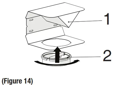 beko BHCB 93640 BH Cooker Hood - Installation of appliance 10