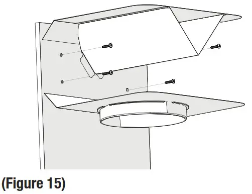 beko BHCB 93640 BH Cooker Hood - Installation of appliance 11