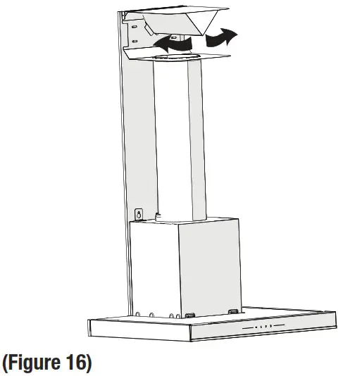 beko BHCB 93640 BH Cooker Hood - Installation of appliance 12