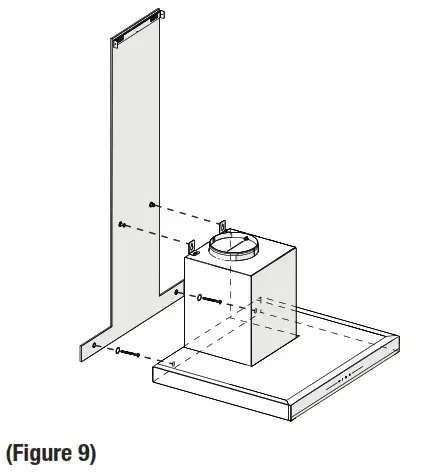 beko BHCB 93640 BH Cooker Hood - Installation of appliance 5
