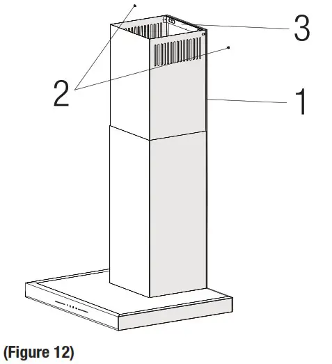 beko BHCB 93640 BH Cooker Hood - Installation of appliance 8