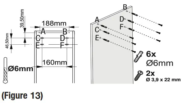 beko BHCB 93640 BH Cooker Hood - Installation of appliance 9