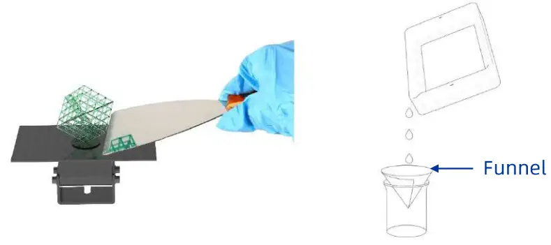 ANYCUBIC Photon Mono 4K LCD Resin 3D Printer - funnel