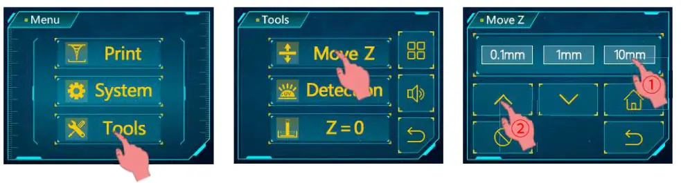 ANYCUBIC Photon Mono 4K LCD Resin 3D Printer - platfrom