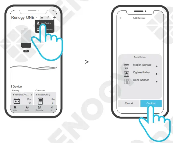 renogy SNZB 03 Motion Sensor - Connect multiple