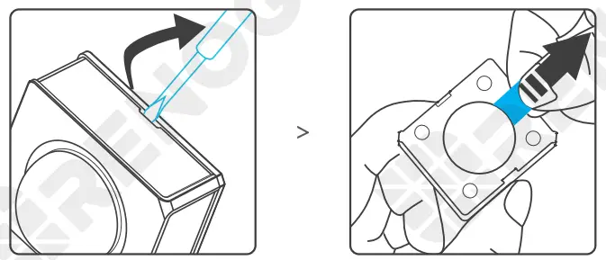 renogy SNZB 03 Motion Sensor - battery