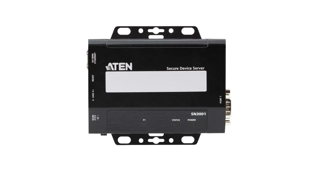 Aten Sn3001 1-port Rs-232 Secure Device Server User Manual
