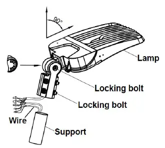 ORTECH OD-SB4-240W LED Shoe Boxes-1