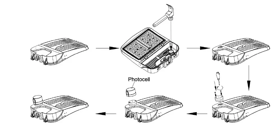 ORTECH OD-SB4-240W LED Shoe Boxes-10