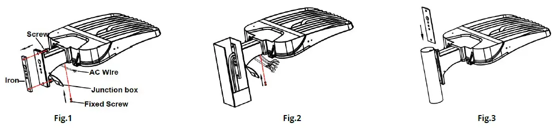 ORTECH OD-SB4-240W LED Shoe Boxes-4