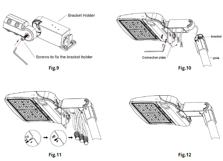 ORTECH OD-SB4-240W LED Shoe Boxes-9