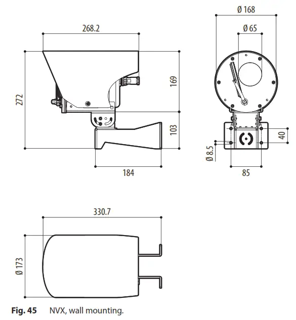VIDEOTEC NVX Stainless Steel Camera - Fig 42