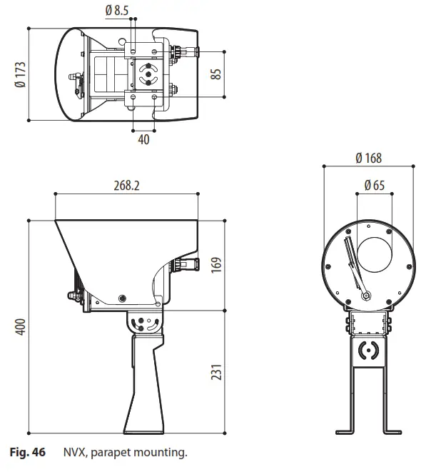 VIDEOTEC NVX Stainless Steel Camera - Fig 43