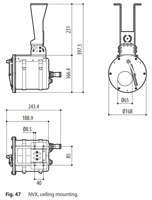 VIDEOTEC NVX Stainless Steel Camera - Fig 44