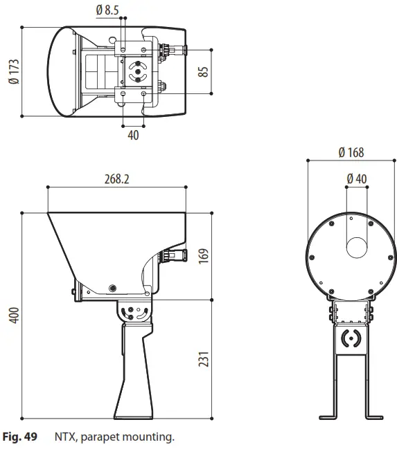 VIDEOTEC NVX Stainless Steel Camera - Fig 46