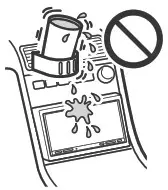 SONY AV RECEIVER - Notes on LCD panel