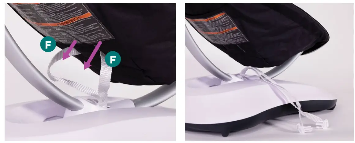 4moms 4M-012 01 Rockaroo Classic Grey - ROCKAROO PARTS 1