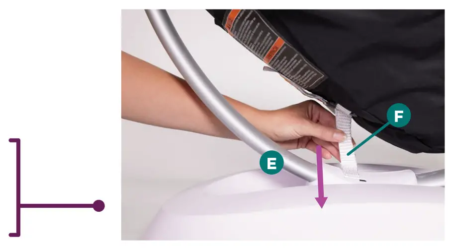 4moms 4M-012 01 Rockaroo Classic Grey - ROCKAROO PARTS 10