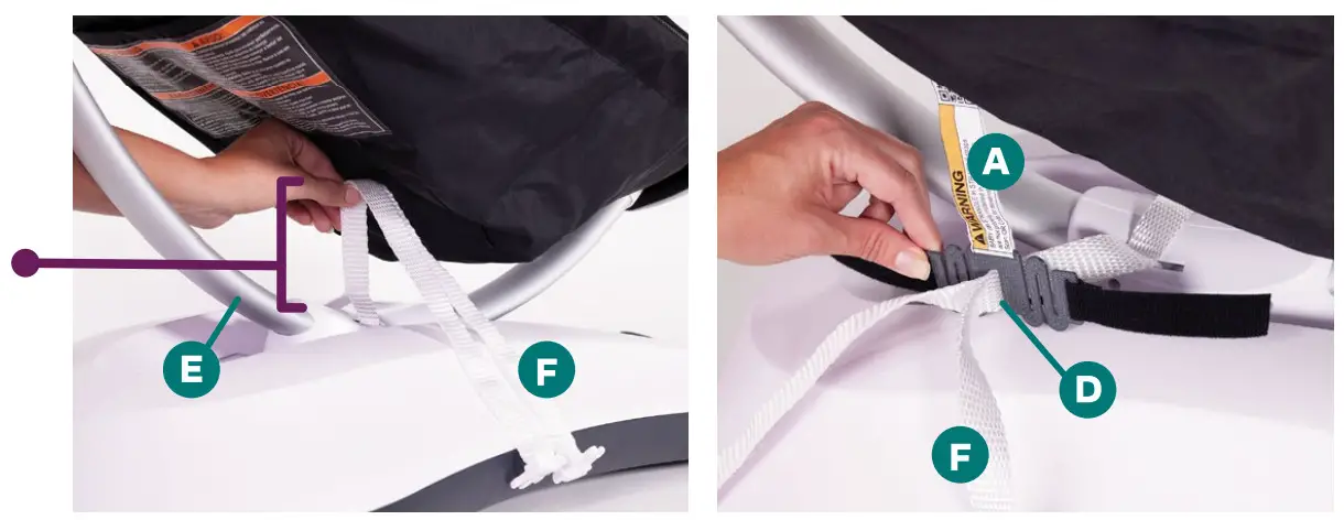 4moms 4M-012 01 Rockaroo Classic Grey - ROCKAROO PARTS 2