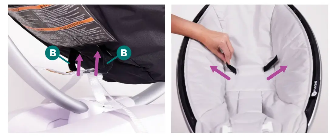 4moms 4M-012 01 Rockaroo Classic Grey - ROCKAROO PARTS 7