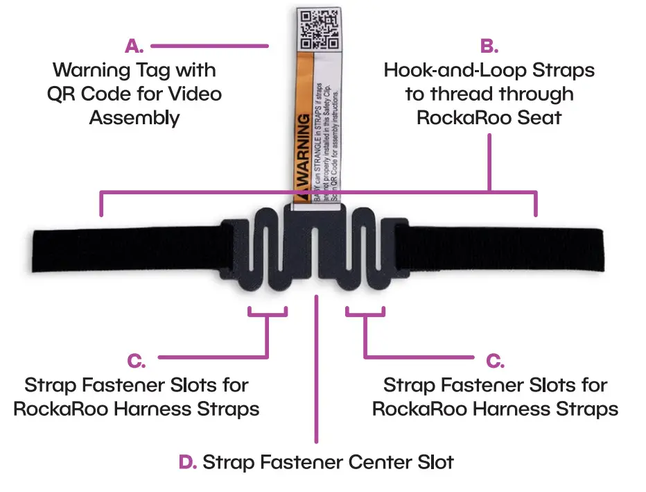 4moms 4M-012 01 Rockaroo Classic Grey - fastener 1