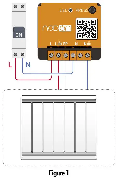 NODON SIN-2-FP-01 Pilot Wire Heating Module User Guide - Figure 1