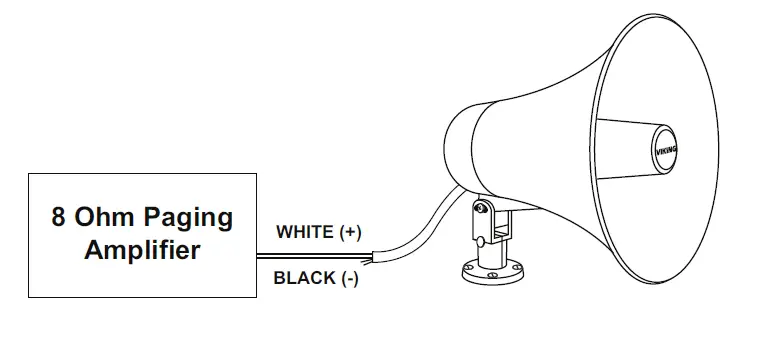 VIKING 300AE 30 Watt Paging Horn-2