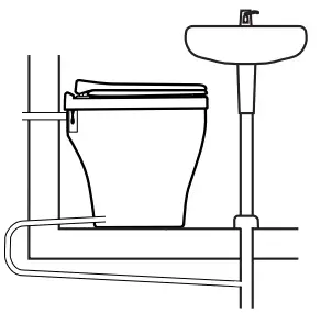 SwedEco Separera Mini with urine drainage - fig 10