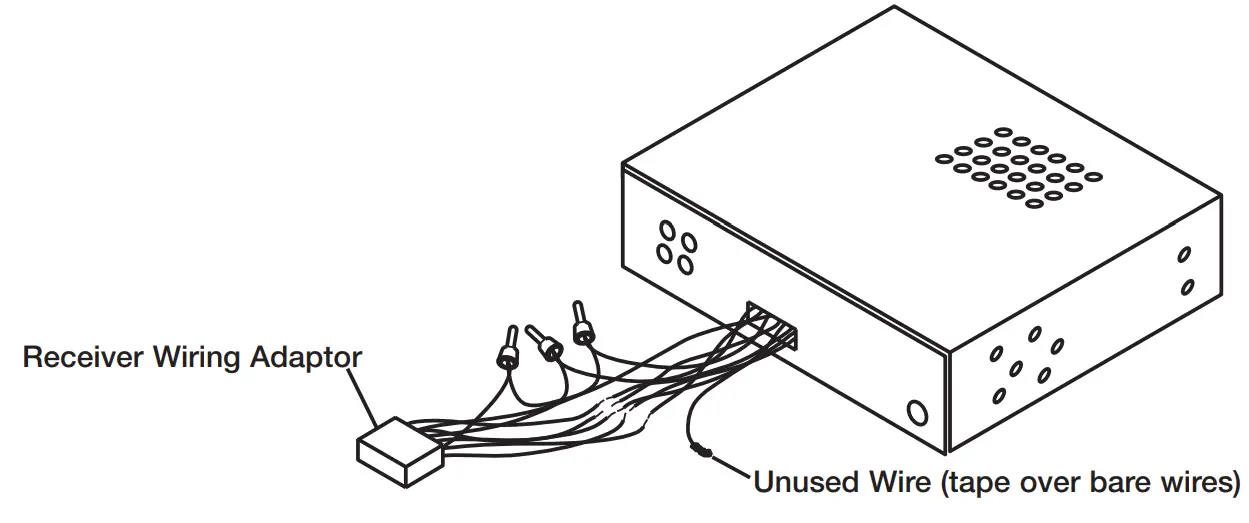 CRUTCHFIELD Receiver Wiring Adaptor - wrap