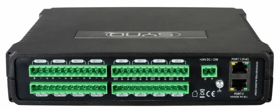 SYNQ DBI-44 Analog Dante Network Audio Bridge