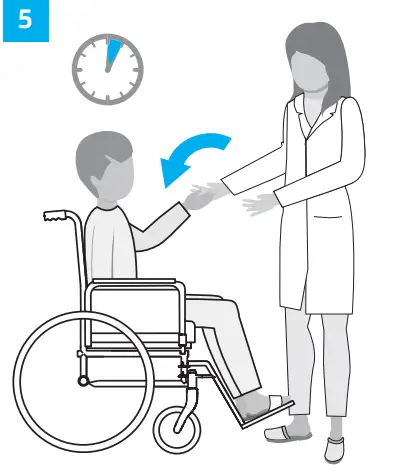 VICAIR Pommel Cushion O2 Wheelchair FIG 8