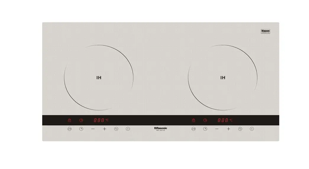 Rasonic Ric-s228e Kitchen Use Double Burner Induction Cooker Instruction Manual