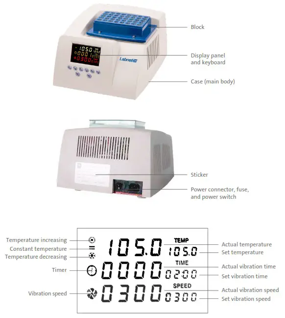 Labnet I 4001 HCS Microtube Shaking Incubator - Equipment Overview