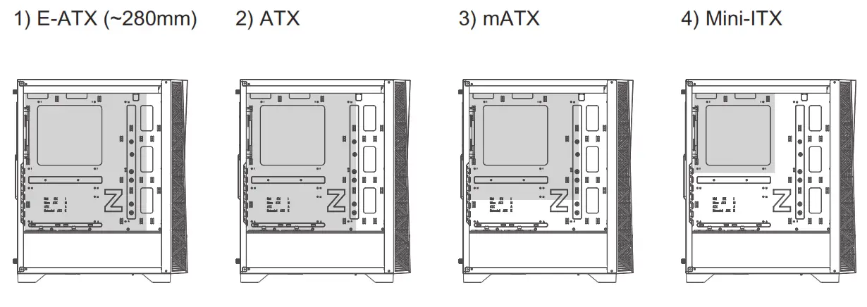 ZALMAN Z3 NEO ATX Mid Tower Gaming Case - Fig 11