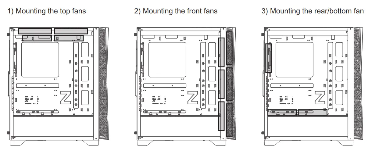 ZALMAN Z3 NEO ATX Mid Tower Gaming Case - Fig 21