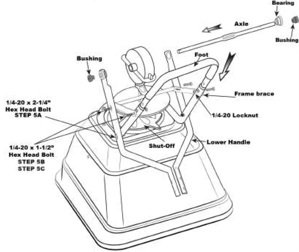 EARTHWAY 2170 Commercial Broadcast Spreader 10