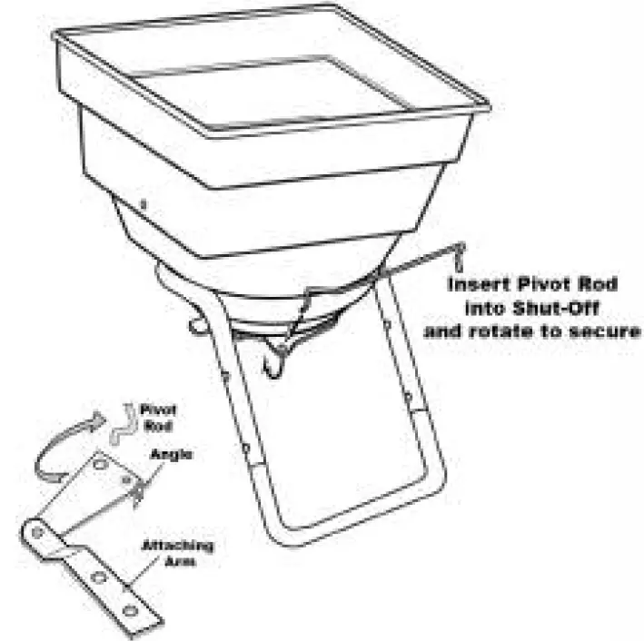 EARTHWAY 2170 Commercial Broadcast Spreader 14