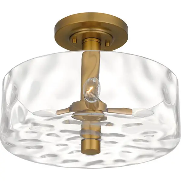 QUOIZEL-QSF5608AB-Calpella-14-Inch-3-Light-Aged-Brass-Semi-Flush-Mount-product-image